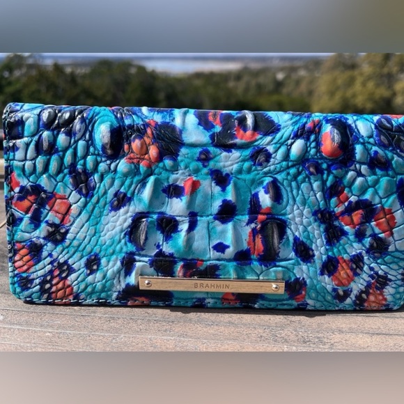 NWT Brahmin TRIPLE SET Katie Crossbody, Ady Wallet, and Daisy Clutch in FRISKY - Picture 9 of 14